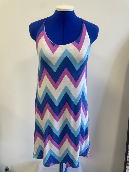 Witchcraft Mini Dress - Chevron