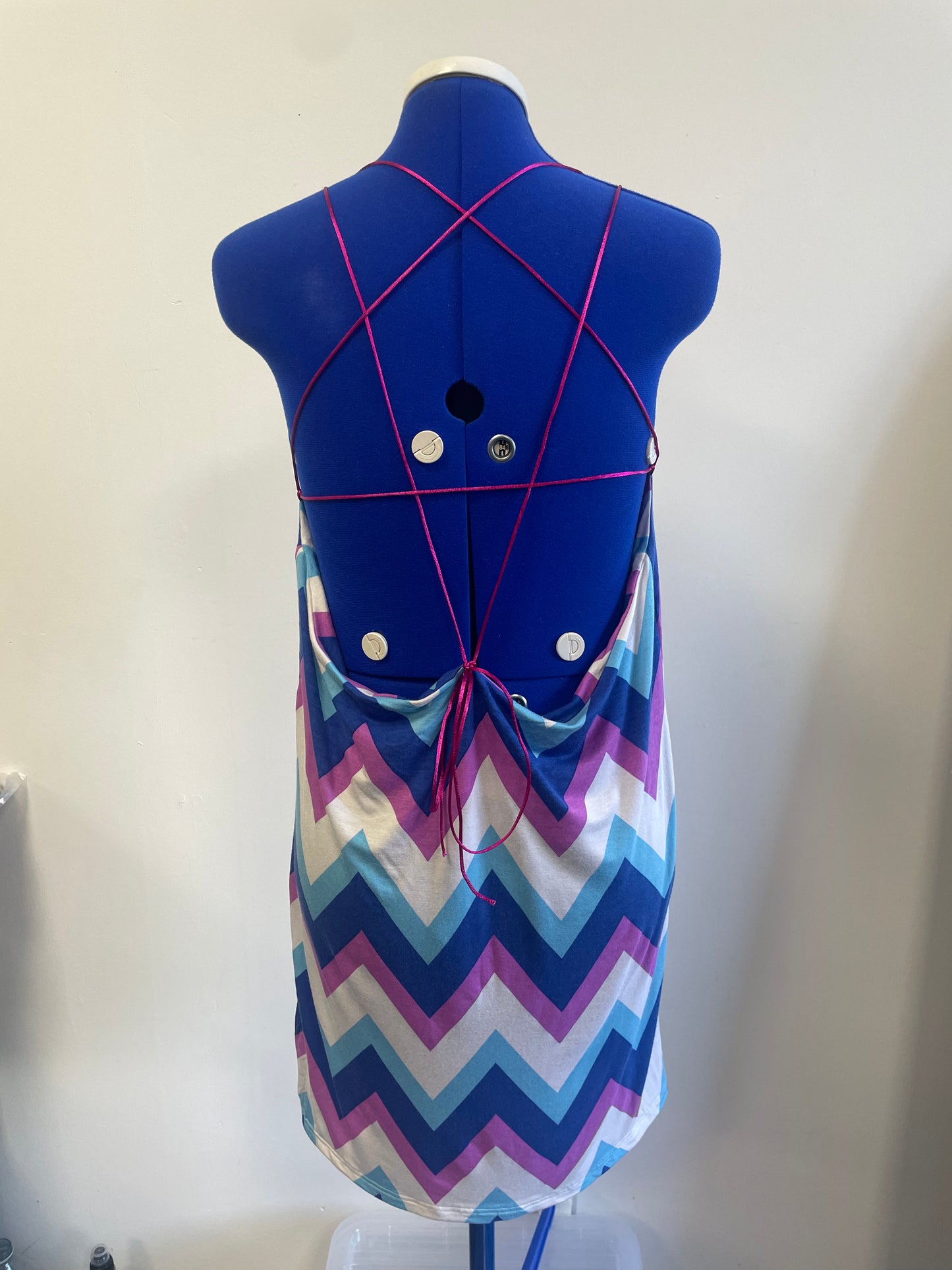 Witchcraft Mini Dress - Chevron