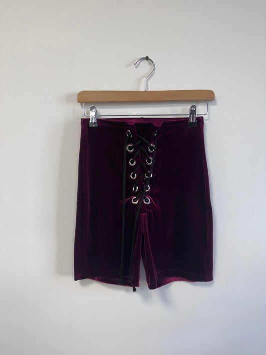 SAMPLE - Stevie Shorts in Wine