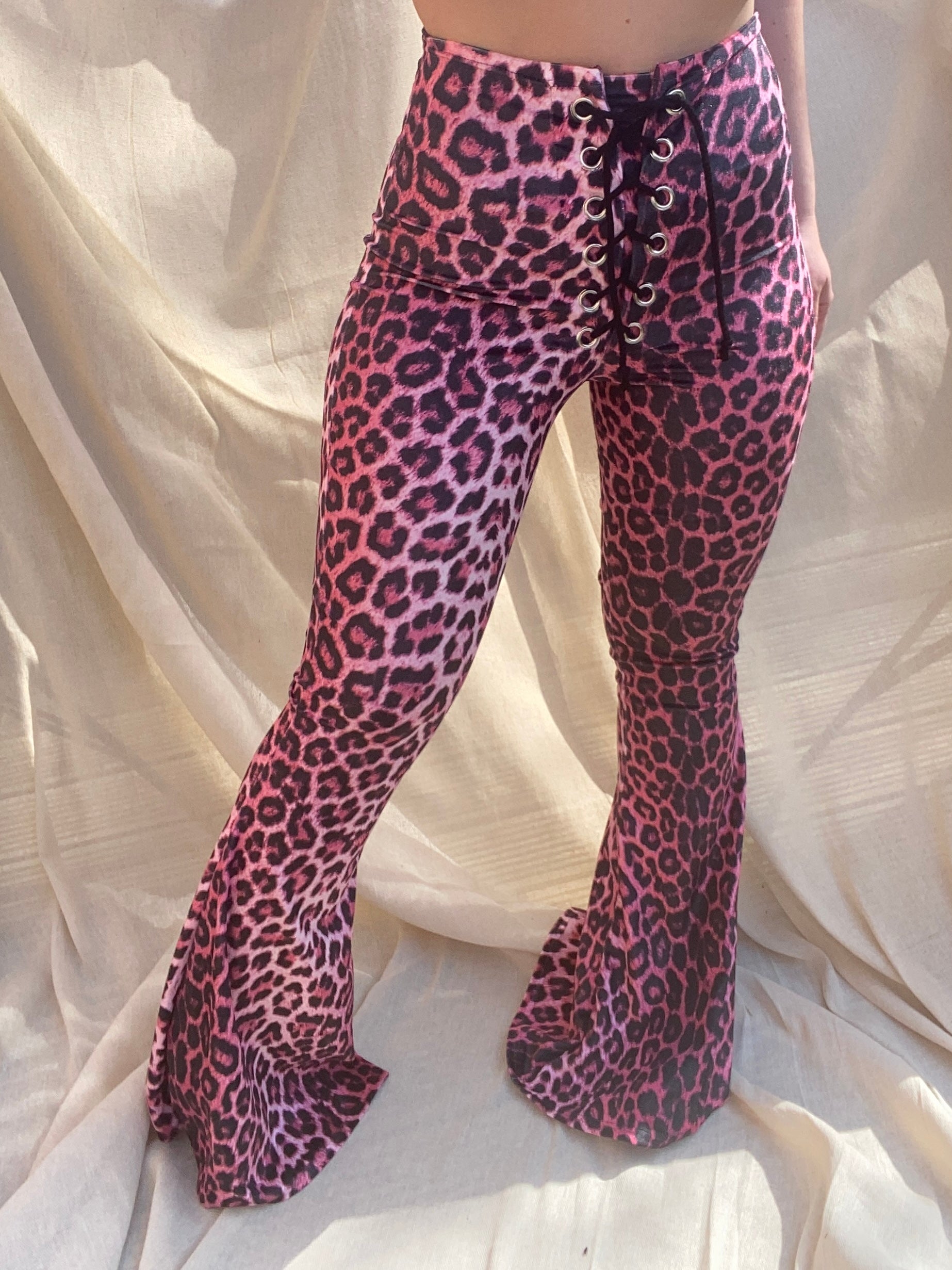 Leopard Print Wide Leg Pant | NY&Co